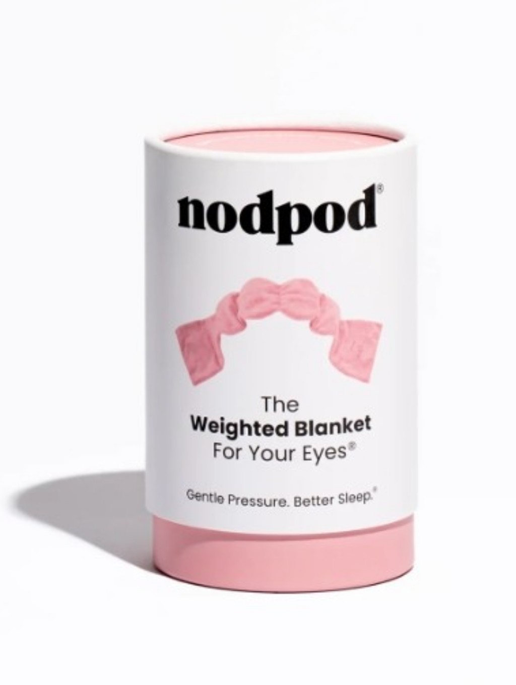 Nodpod Sleep Mask Weighted Eye Blanket - Pink